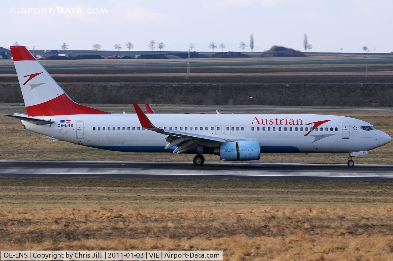 OE-LNS, 2005 Boeing 737-8Z9 C/N 34262, AUA
