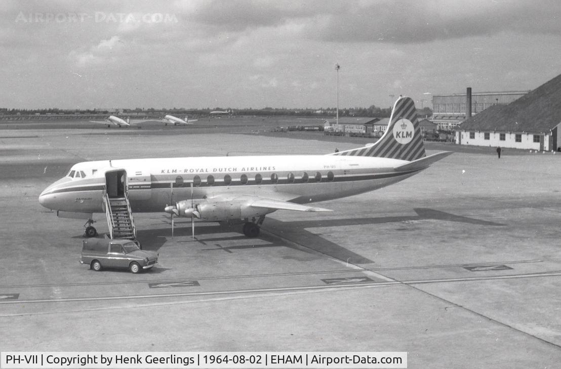 PH-VII, 1957 Vickers Viscount 803 C/N 180, KLM , Vickers Viscount V803