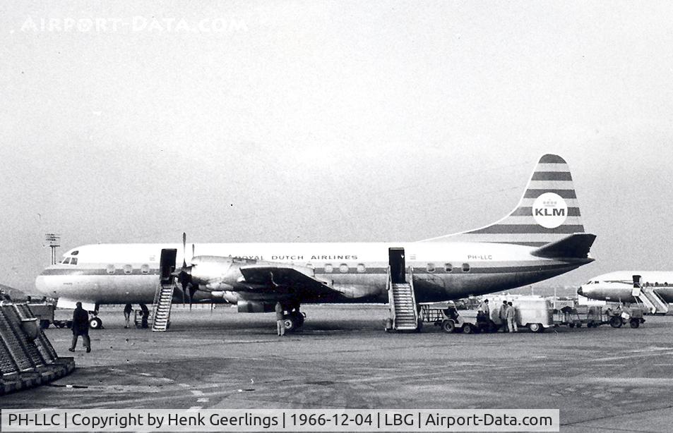 PH-LLC, 1959 Lockheed L-188C Electra C/N 2006, KLM Electra L-188C