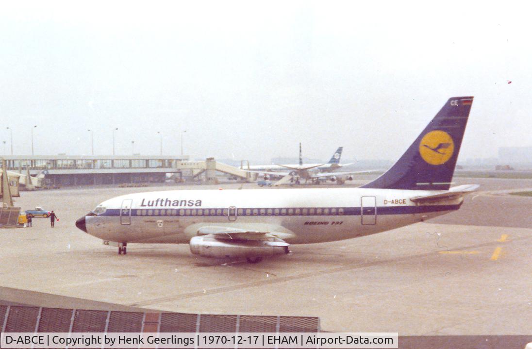 D-ABCE, 1970 Boeing 737-230C C/N 20254, Lufthansa