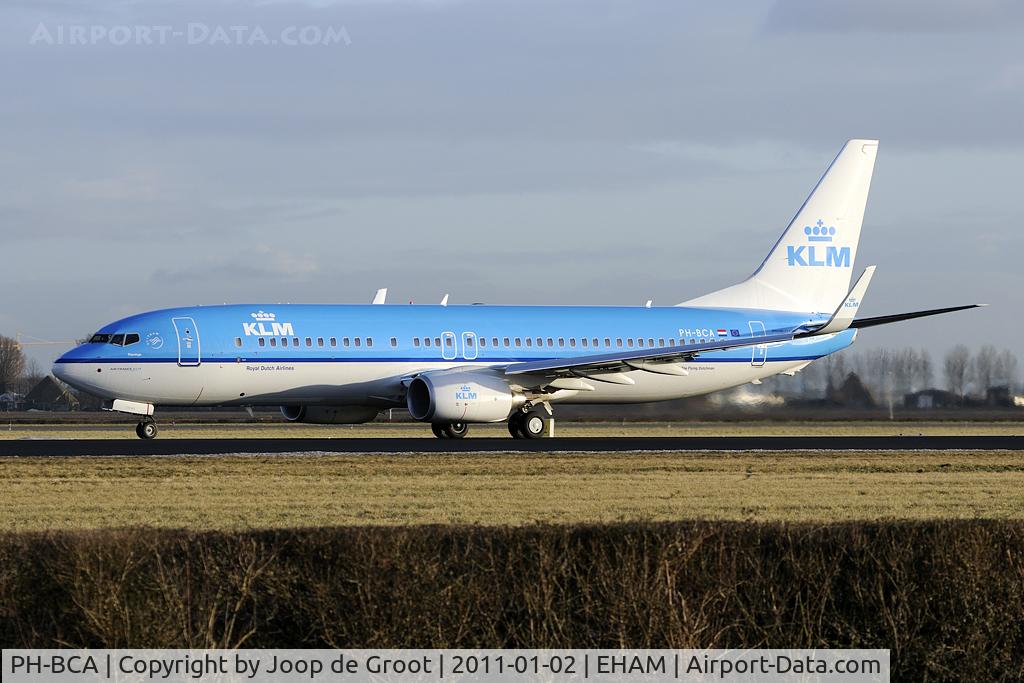 PH-BCA, 2010 Boeing 737-8K2 C/N 37820, new to the KLM fleet