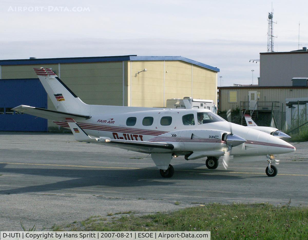D-IUTI, 1981 Beech B-60 Duke C/N P-582, Nice Beech Duke