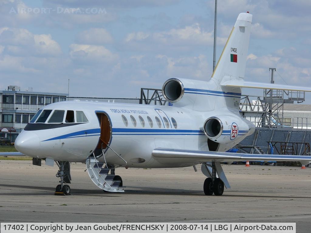 17402, 1990 Dassault Falcon 50 C/N 198, Falcon 50 
cn:198 
Portuguese Air Force (FAP)
