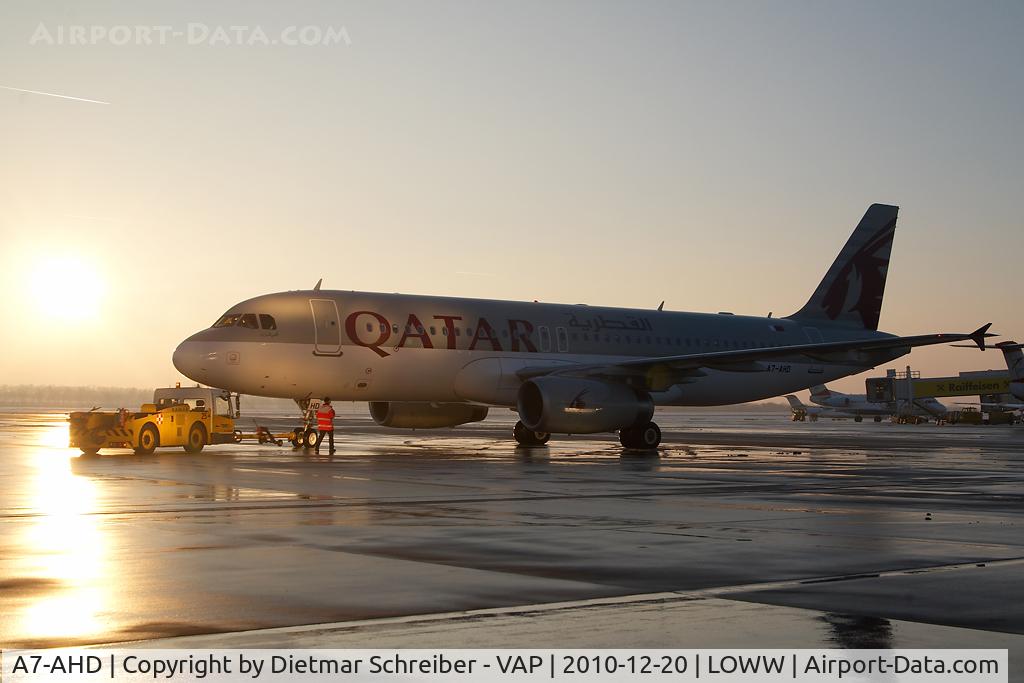 A7-AHD, 2010 Airbus A320-232 C/N 4436, Qatar Airways Airbus 320
