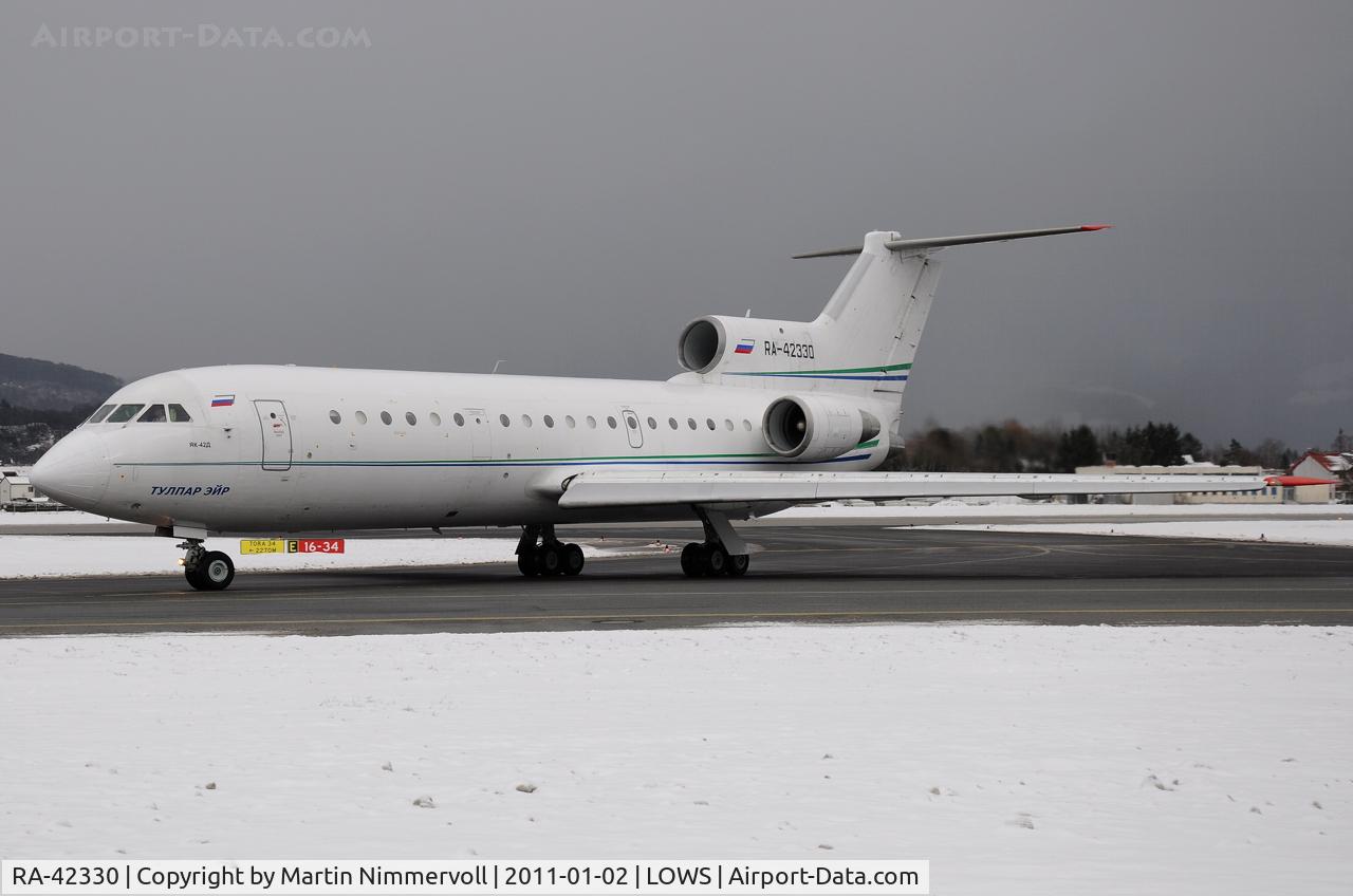 RA-42330, Yakovlev Yak-42D C/N 4250422505122, Tulpar Air