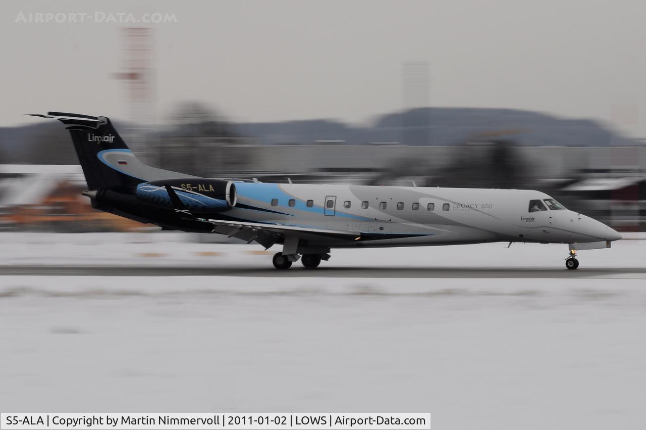 S5-ALA, 2008 Embraer EMB-135BJ Legacy 600 C/N 14501029, Linxair