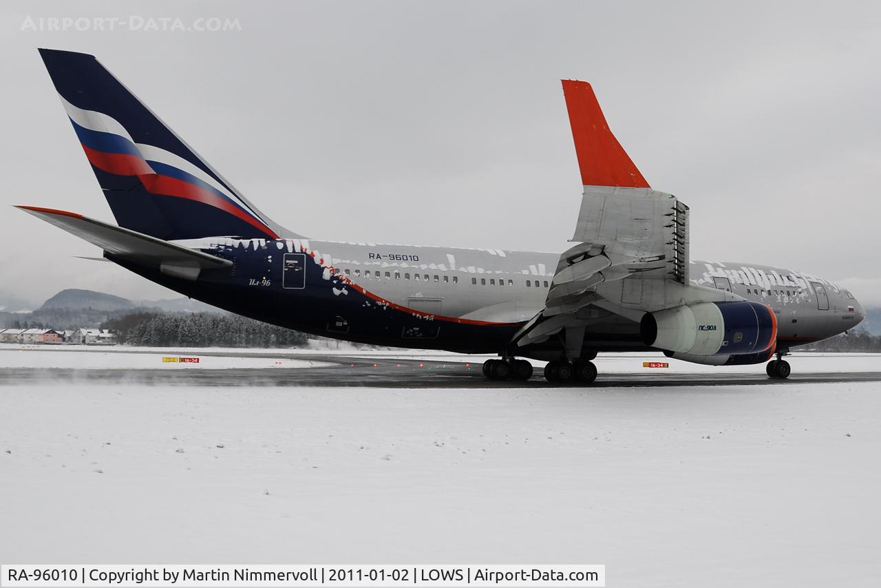 RA-96010, 1994 Ilyushin Il-96-300 C/N 74393201007, Aeroflot