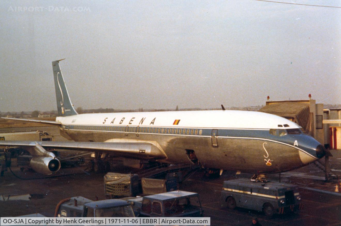OO-SJA, 1959 Boeing 707-329 C/N 17623, Sabena