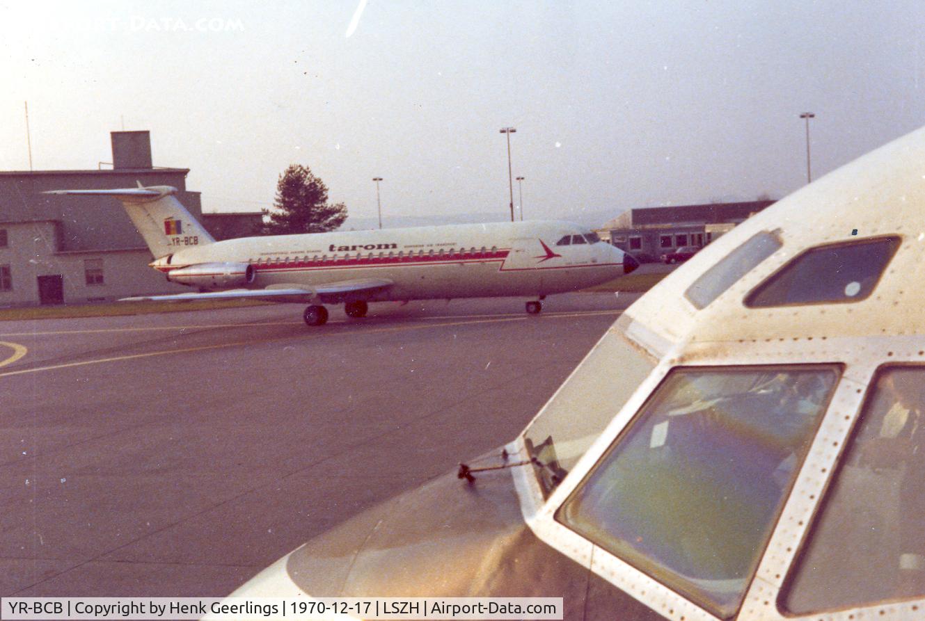 YR-BCB, 1968 BAC 111-424EU One-Eleven C/N BAC.156, Tarom