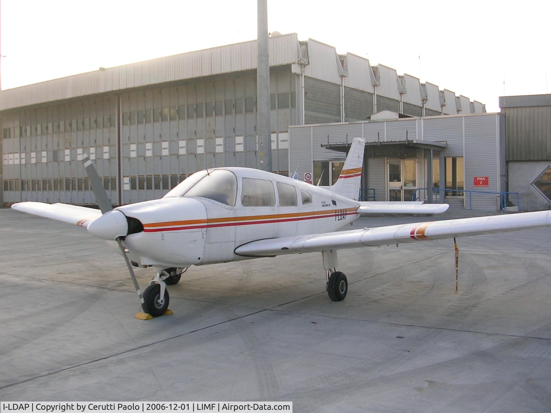 I-LDAP, 1983 Piper PA-28-181 Archer II C/N 28-78390072, I-LDAP parked at the General Aviation apron in Turin-Caselle (LIMF|TRN).