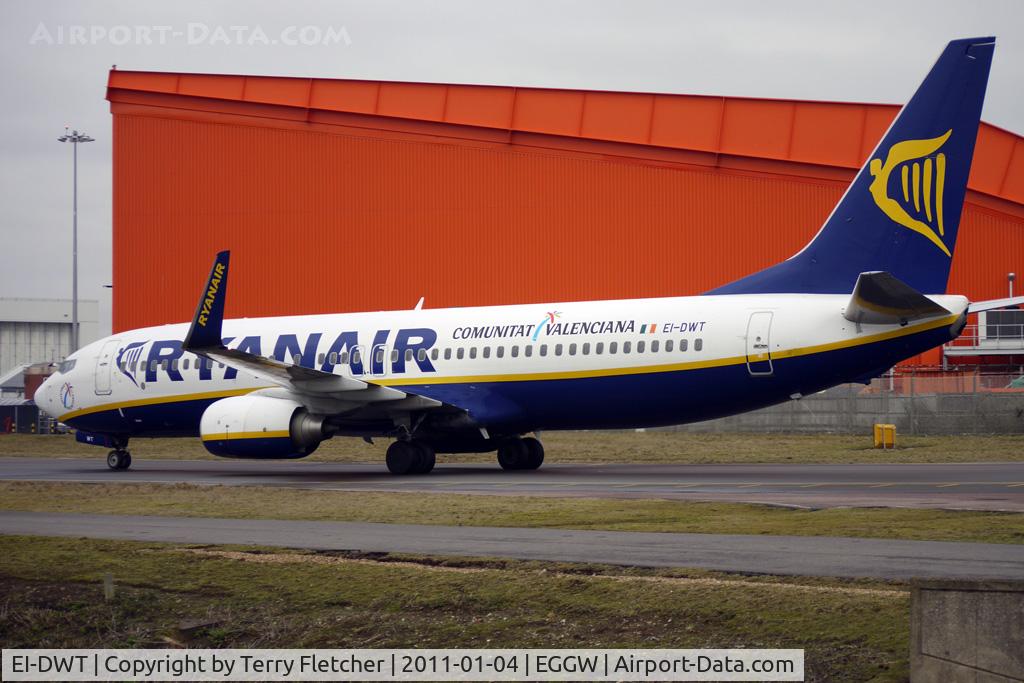 EI-DWT, 2008 Boeing 737-8AS C/N 33626, Ryanair's 2008 BOEING 737-8AS, c/n: 33626 at Luton