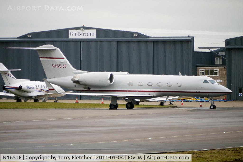 N165JF, 1994 Gulfstream Aerospace G-IV C/N 1251, 1994 Gulfstream Aerospace G-IV, c/n: 1251 at Luton