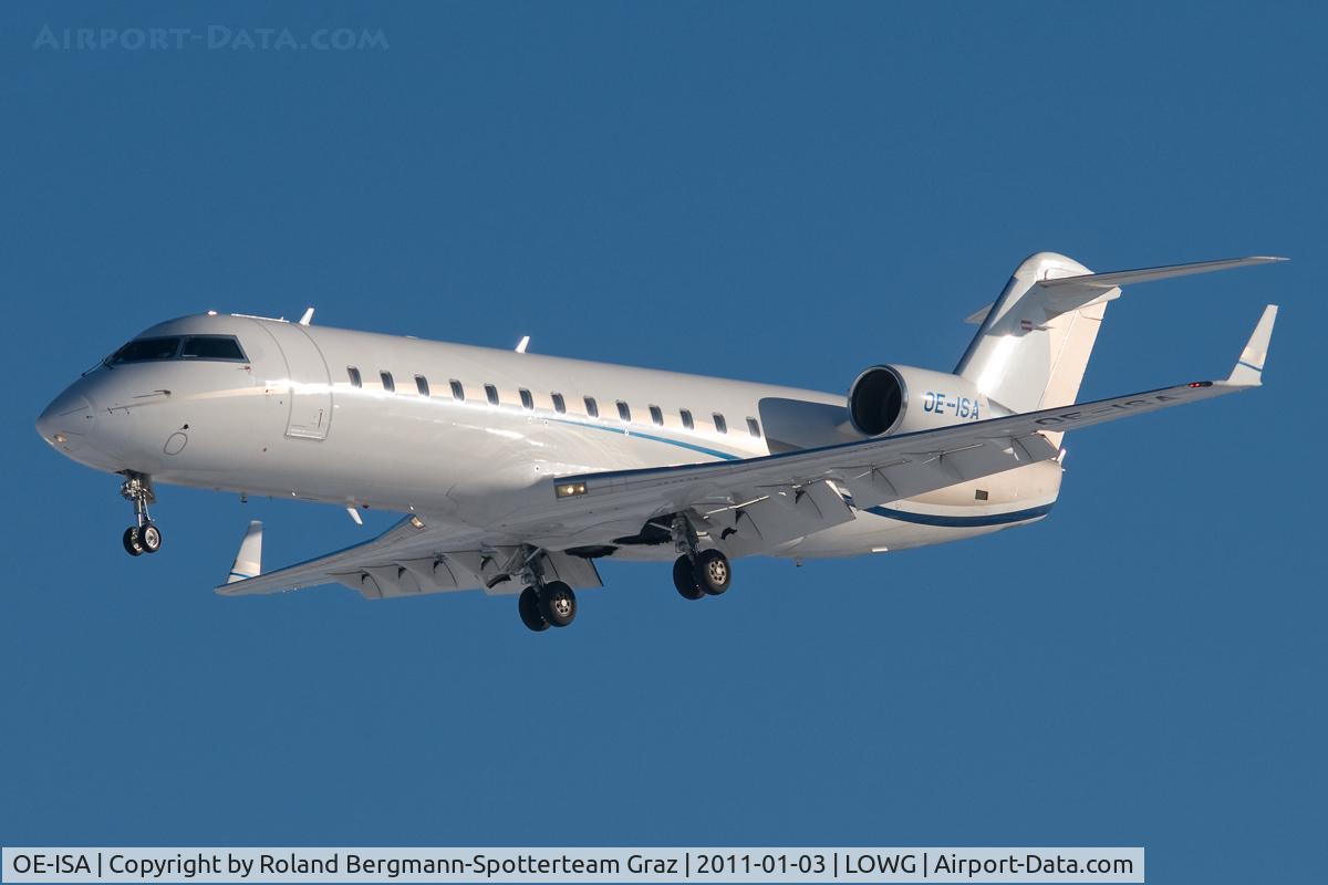 OE-ISA, 2007 Bombardier Challenger 850 (CL-600-2B19) C/N 8043, CL-600