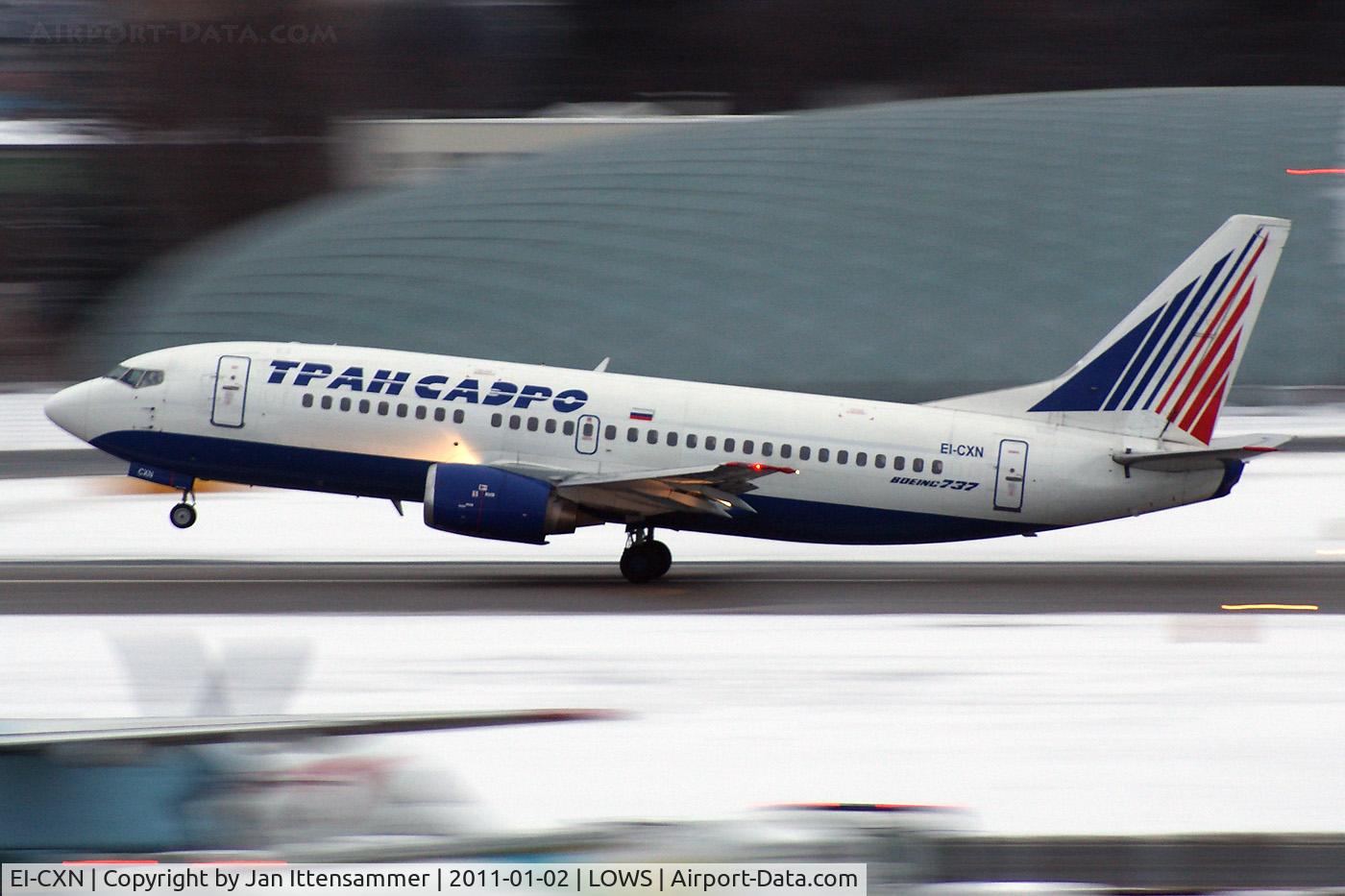 EI-CXN, 1987 Boeing 737-329 C/N 23772, Wintercharter @ LOWS