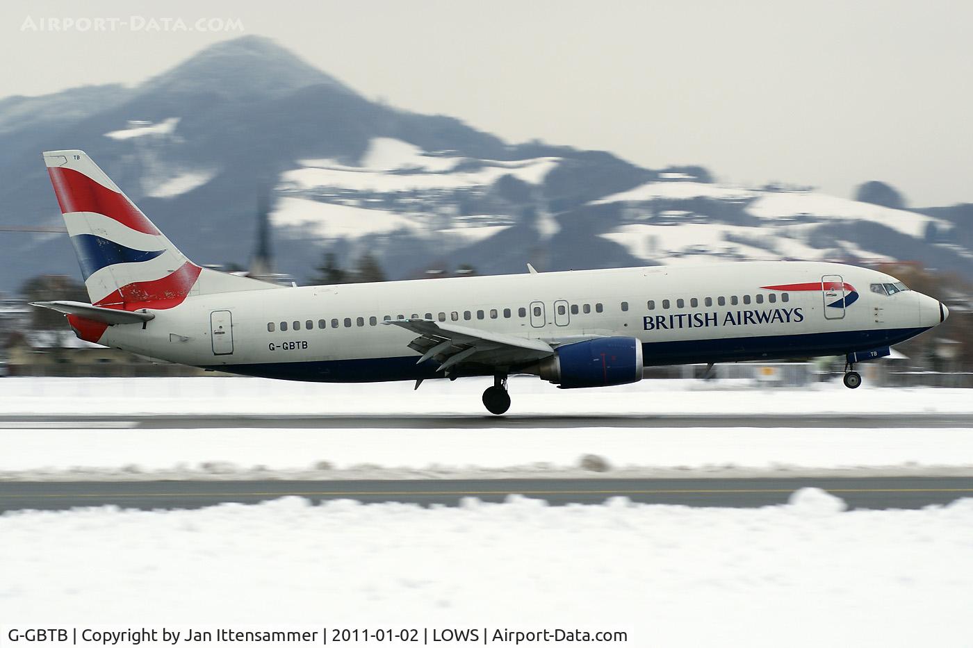 G-GBTB, 1993 Boeing 737-436 C/N 25860, G-GBTB @ LOWS