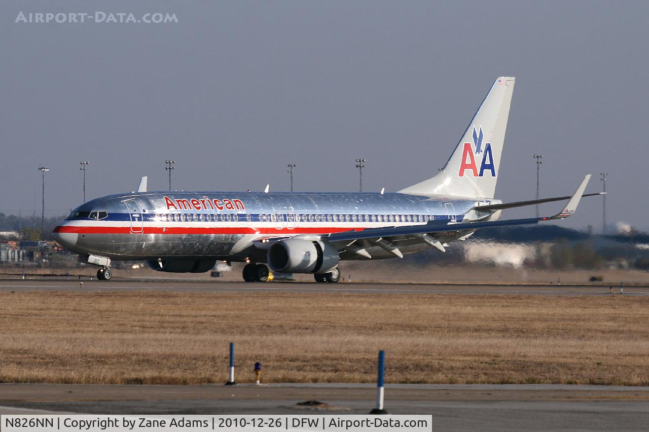 N826NN, 2010 Boeing 737-823 C/N 31089, American Airlines at DFW Airport