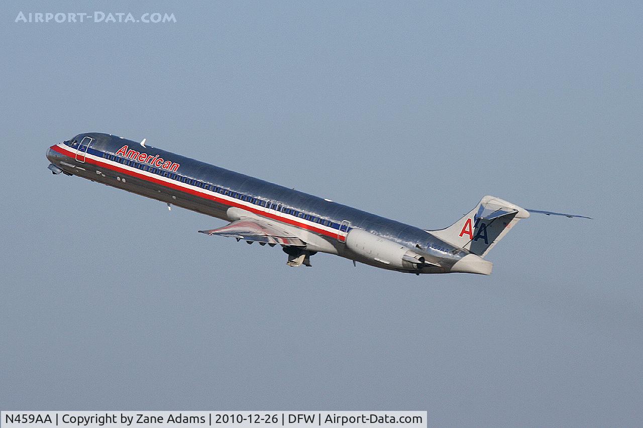 N459AA, 1988 McDonnell Douglas MD-82 (DC-9-82) C/N 49564, American Airlines at DFW Airport