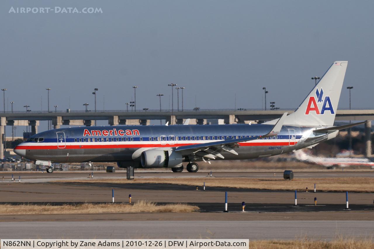 N862NN, 2010 Boeing 737-823 C/N 30905, American Airlines at DFW Airport