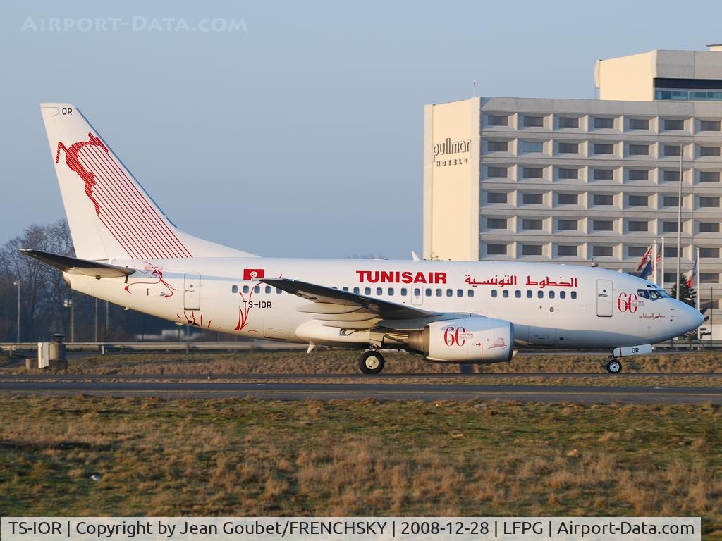 TS-IOR, 2001 Boeing 737-6H3 C/N 29502, TUNIS AIR aux //