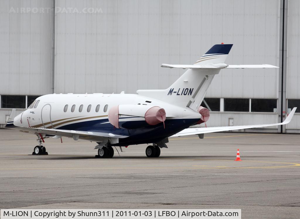 M-LION, 2009 Hawker Beechcraft 900XP C/N HA-0099, Parked at the General Aviation area...
