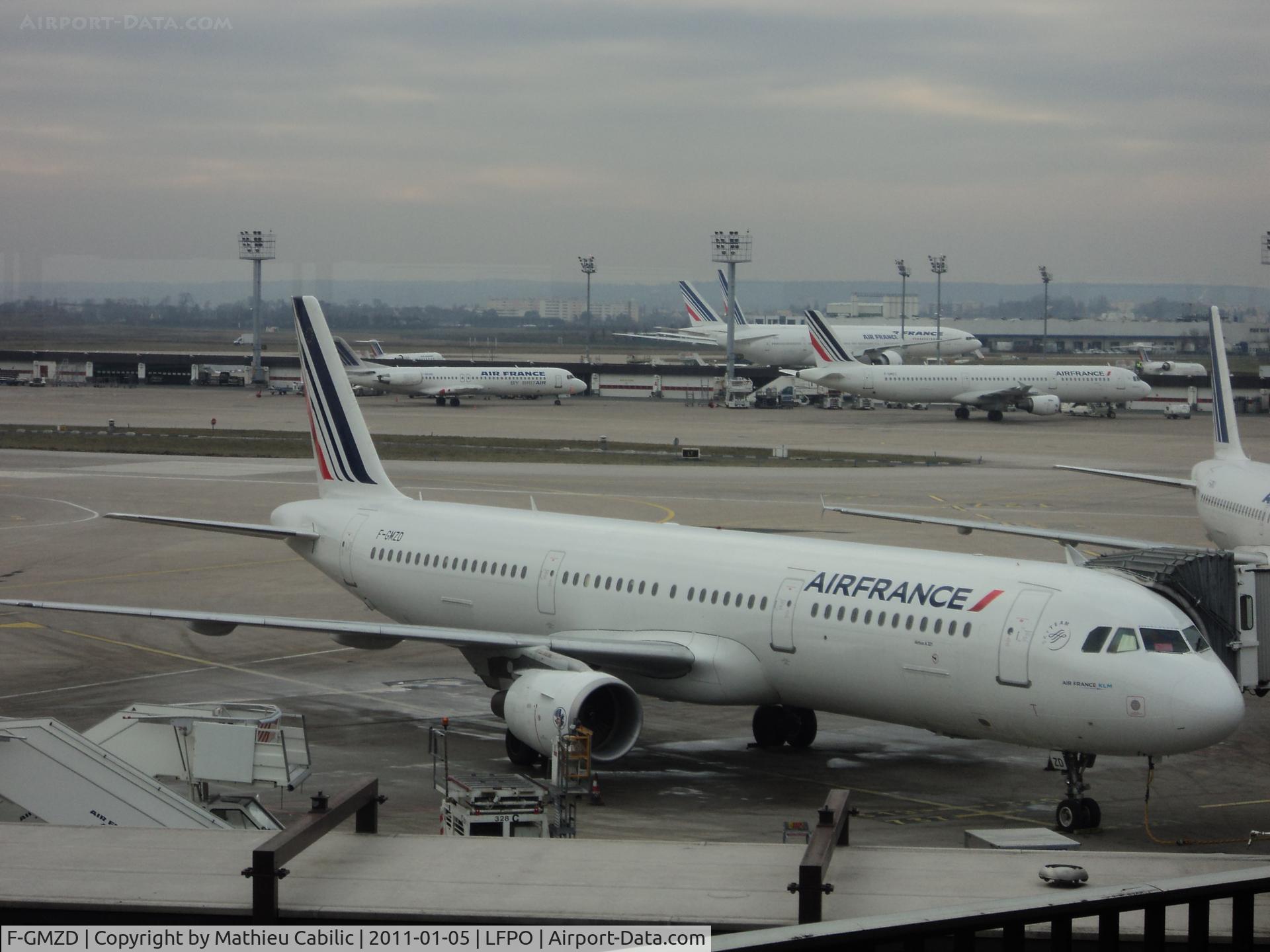 F-GMZD, 1995 Airbus A321-111 C/N 0529, Airbus A321-111