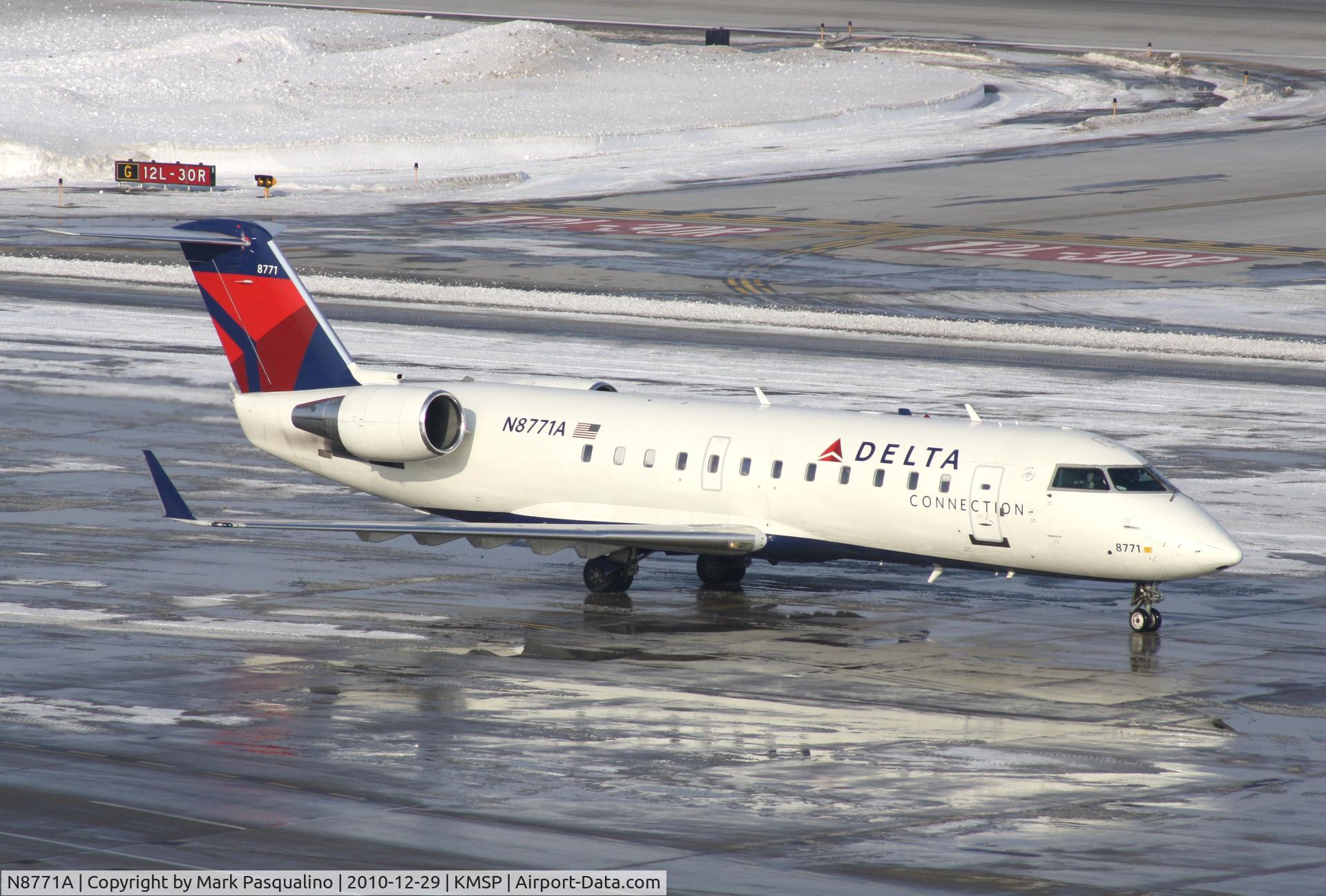 N8771A, 2003 Canadair CRJ-440 (CL-600-2B19) Regional Jet C/N 7771, CL-600-2B19