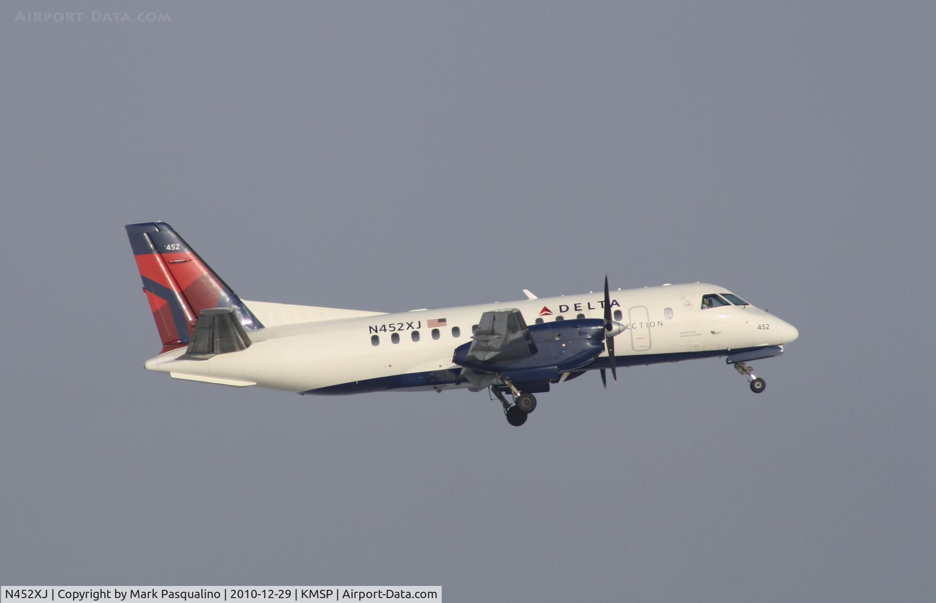 N452XJ, 1998 Saab 340B C/N 340B-452, SAAB 340B