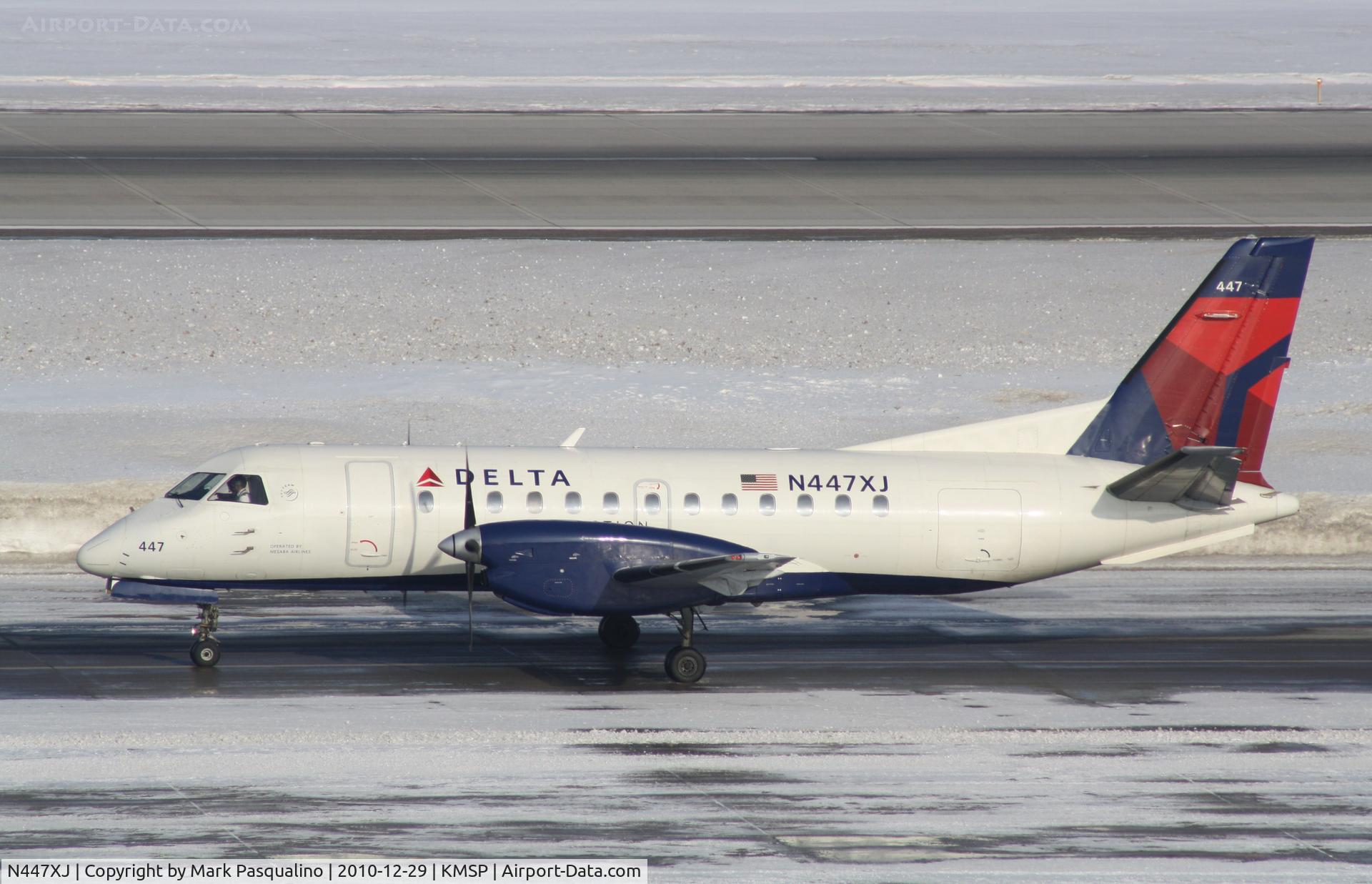 N447XJ, 1998 Saab 340B C/N 340B-447, SAAB 340B