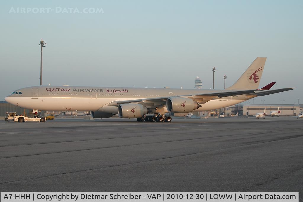 A7-HHH, 2003 Airbus A340-541 C/N 495, Qatar Airbus 340-500