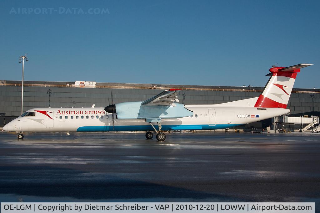 OE-LGM, 2010 De Havilland Canada DHC-8-402Q Dash 8 C/N 4319, Austrian Arrows Dash 8-400
