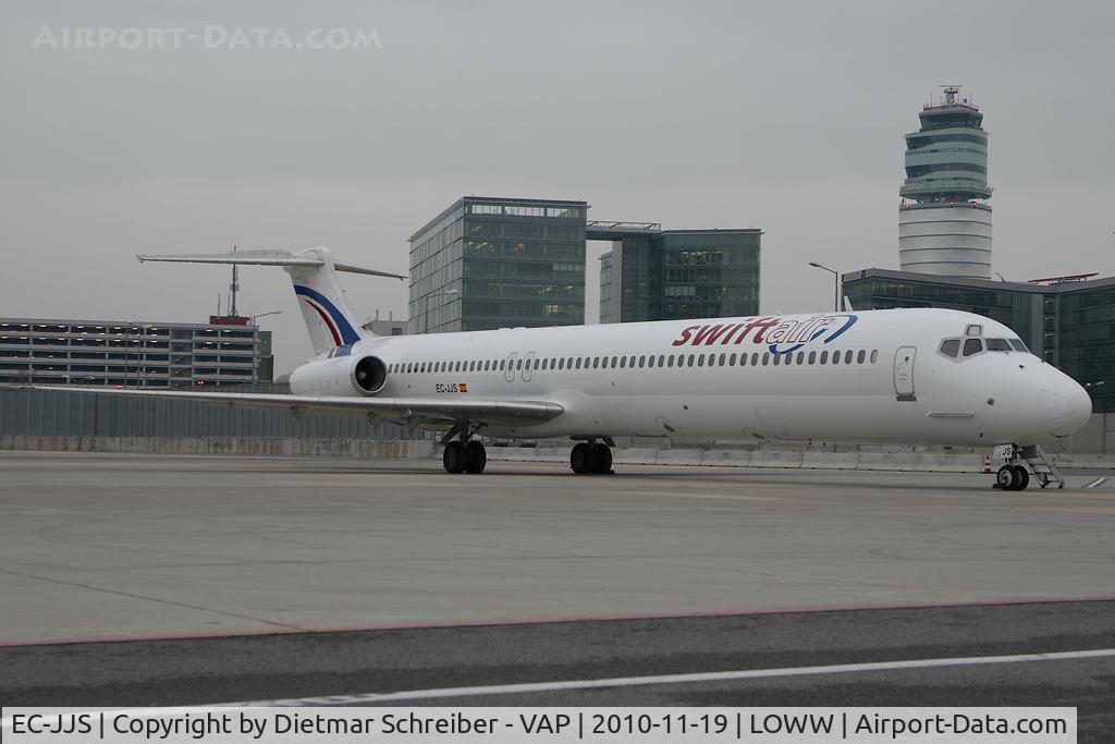 EC-JJS, 1989 McDonnell Douglas MD-83 (DC-9-83) C/N 49793, Swiftair MD80