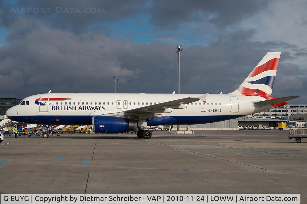 G-EUYG, 2010 Airbus A320-232 C/N 4238, British Airways Airbus 320