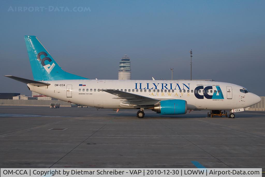 OM-CCA, 1996 Boeing 737-36M C/N 28333, Ilyrian AIrways Boeing 737-300