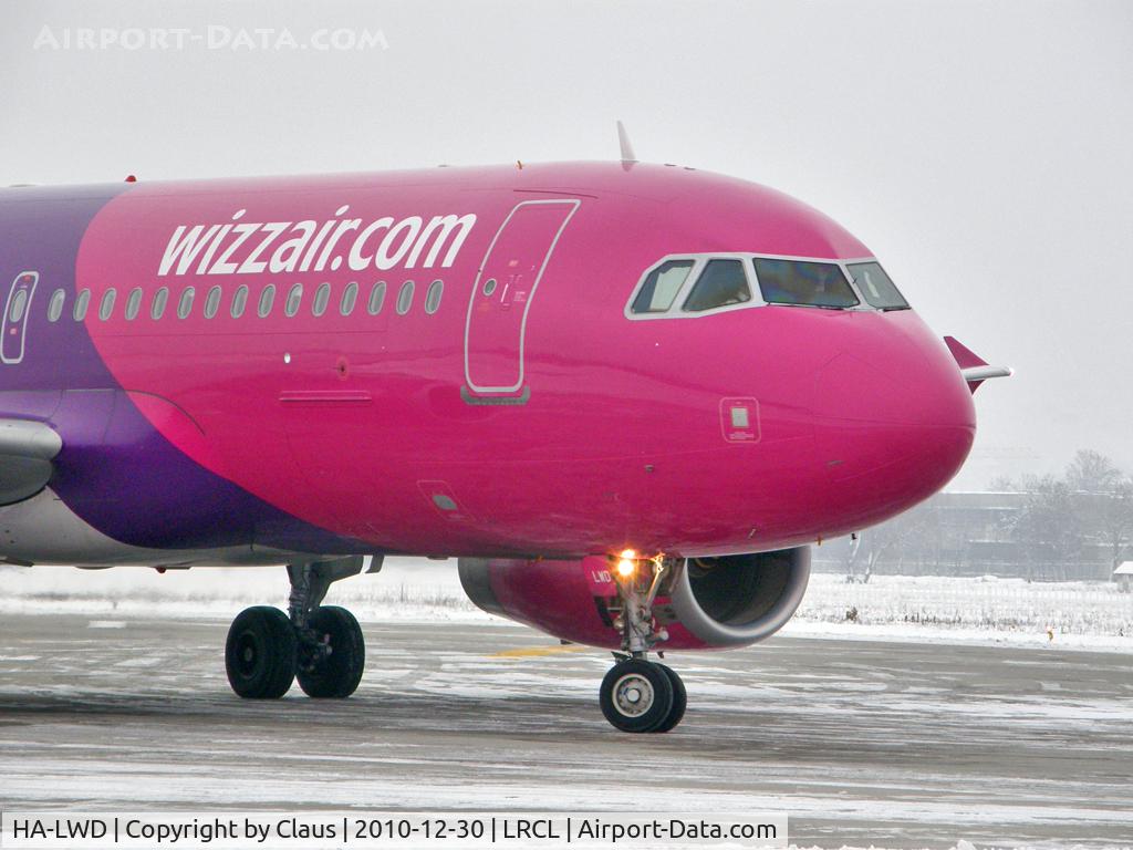 HA-LWD, 2010 Airbus A320-232 C/N 4351, Just...a nose