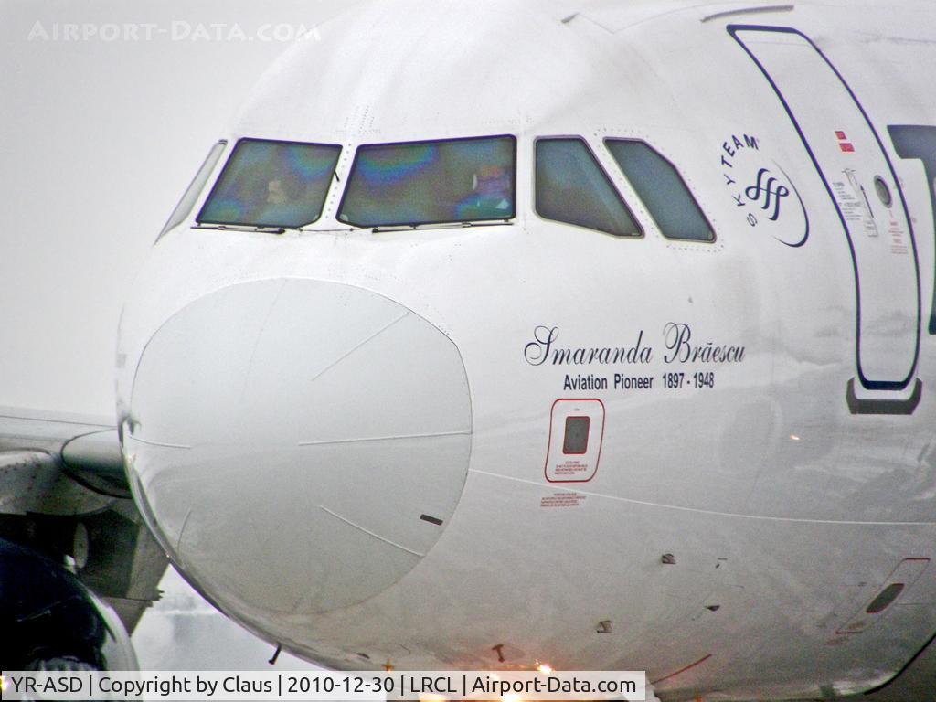YR-ASD, 2007 Airbus A318-111 C/N 3225, Again a nose...