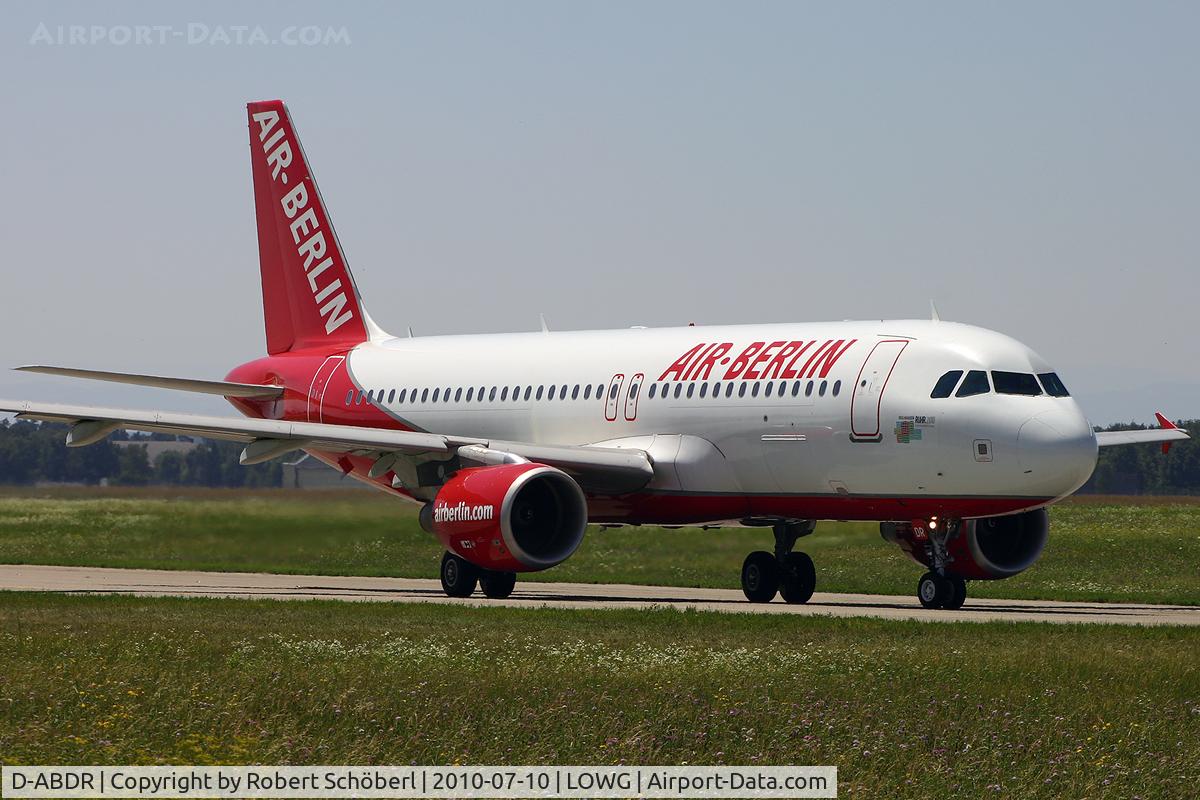 D-ABDR, 2007 Airbus A320-214 C/N 3242, D-ABDR @ LOWG