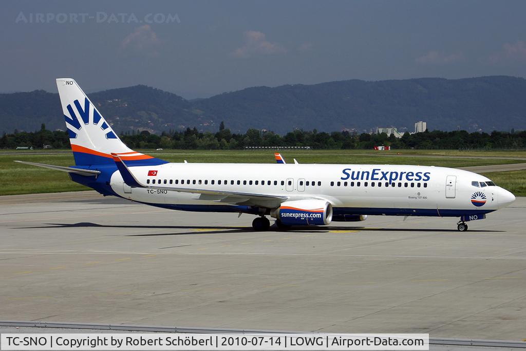 TC-SNO, 2010 Boeing 737-8HC C/N 40776, TC-SNO @ LOWG