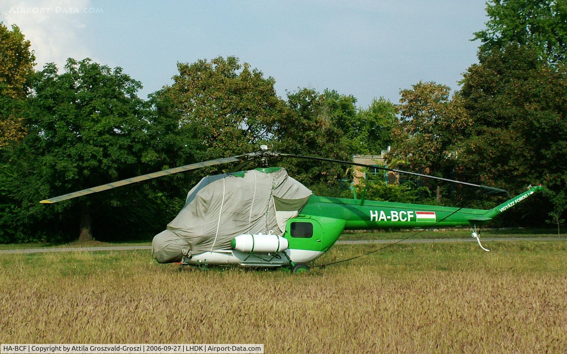 HA-BCF, 1991 Mil (PZL-Swidnik) Mi-2 C/N 5111202011, Dunakeszi Airport - Hungary