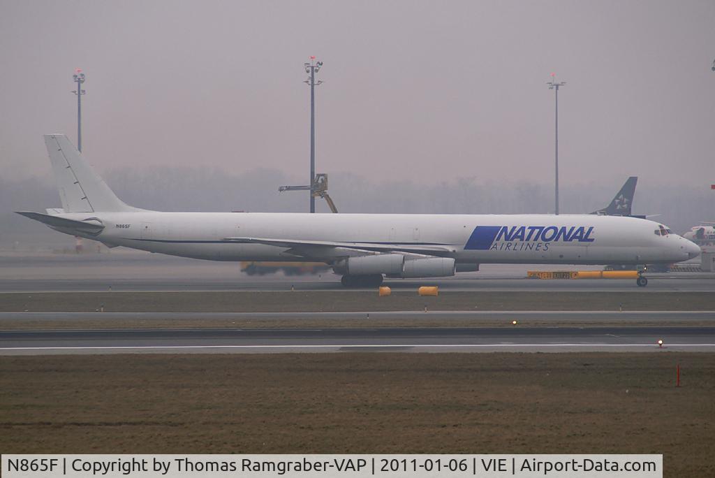 N865F, 1969 Douglas DC-8-63F C/N 46088, National Air Cargo Group Douglas DC8-60
