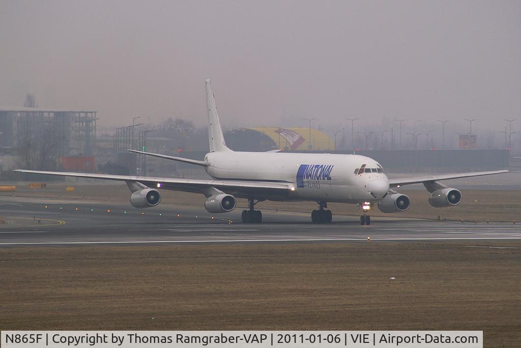 N865F, 1969 Douglas DC-8-63F C/N 46088, National Air Cargo Group Douglas DC8-60