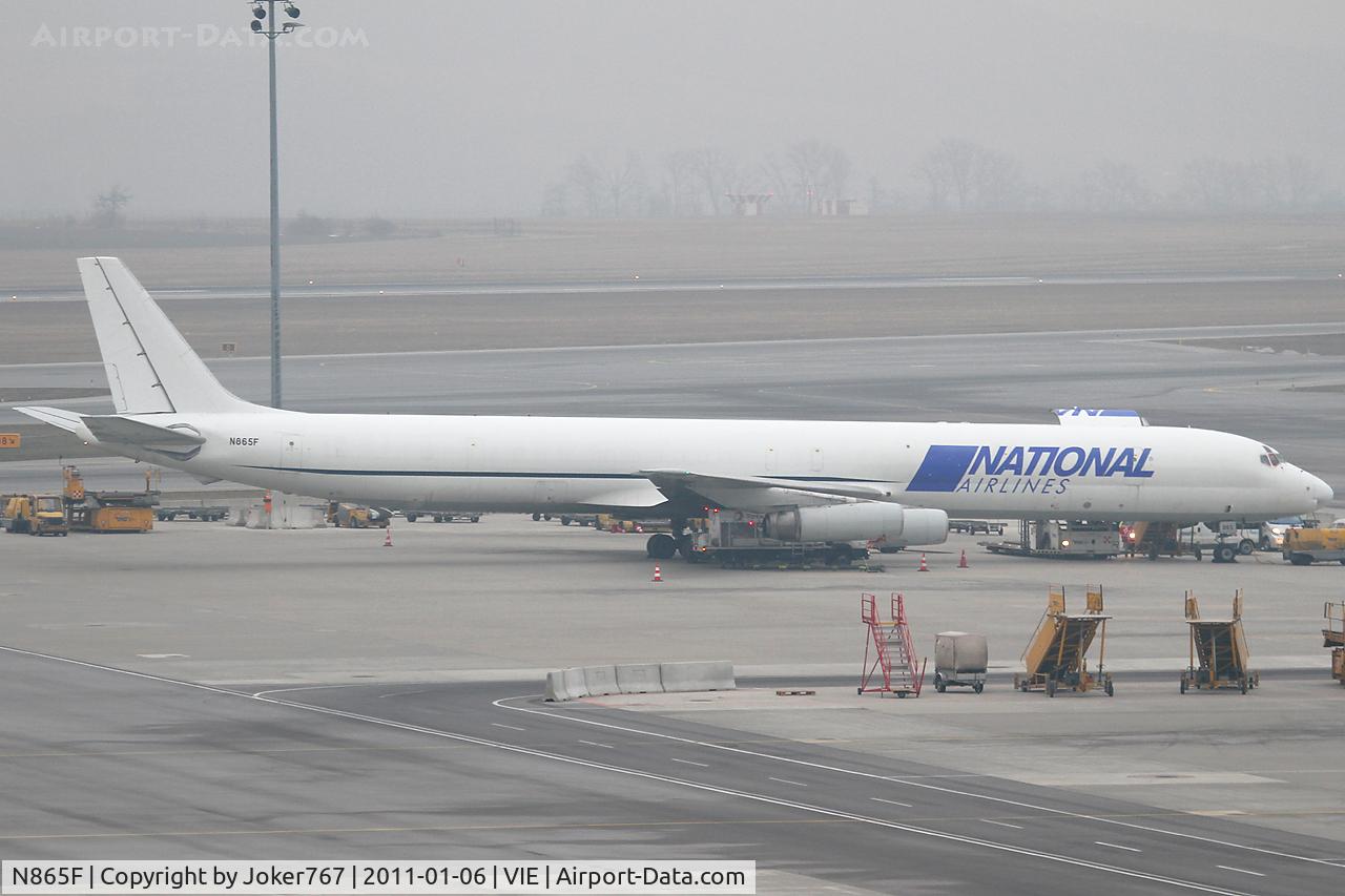 N865F, 1969 Douglas DC-8-63F C/N 46088, National Airways