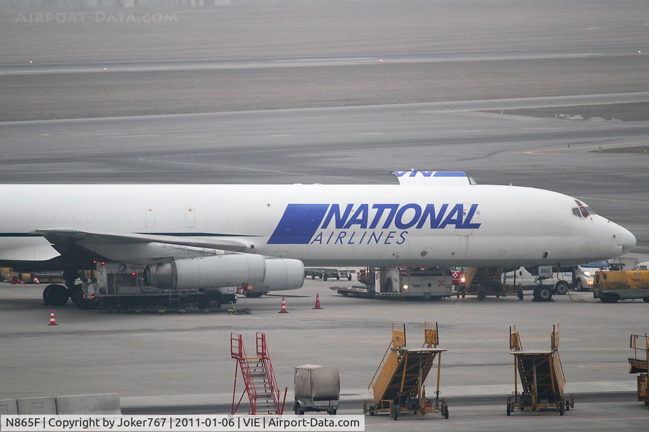 N865F, 1969 Douglas DC-8-63F C/N 46088, National Airways