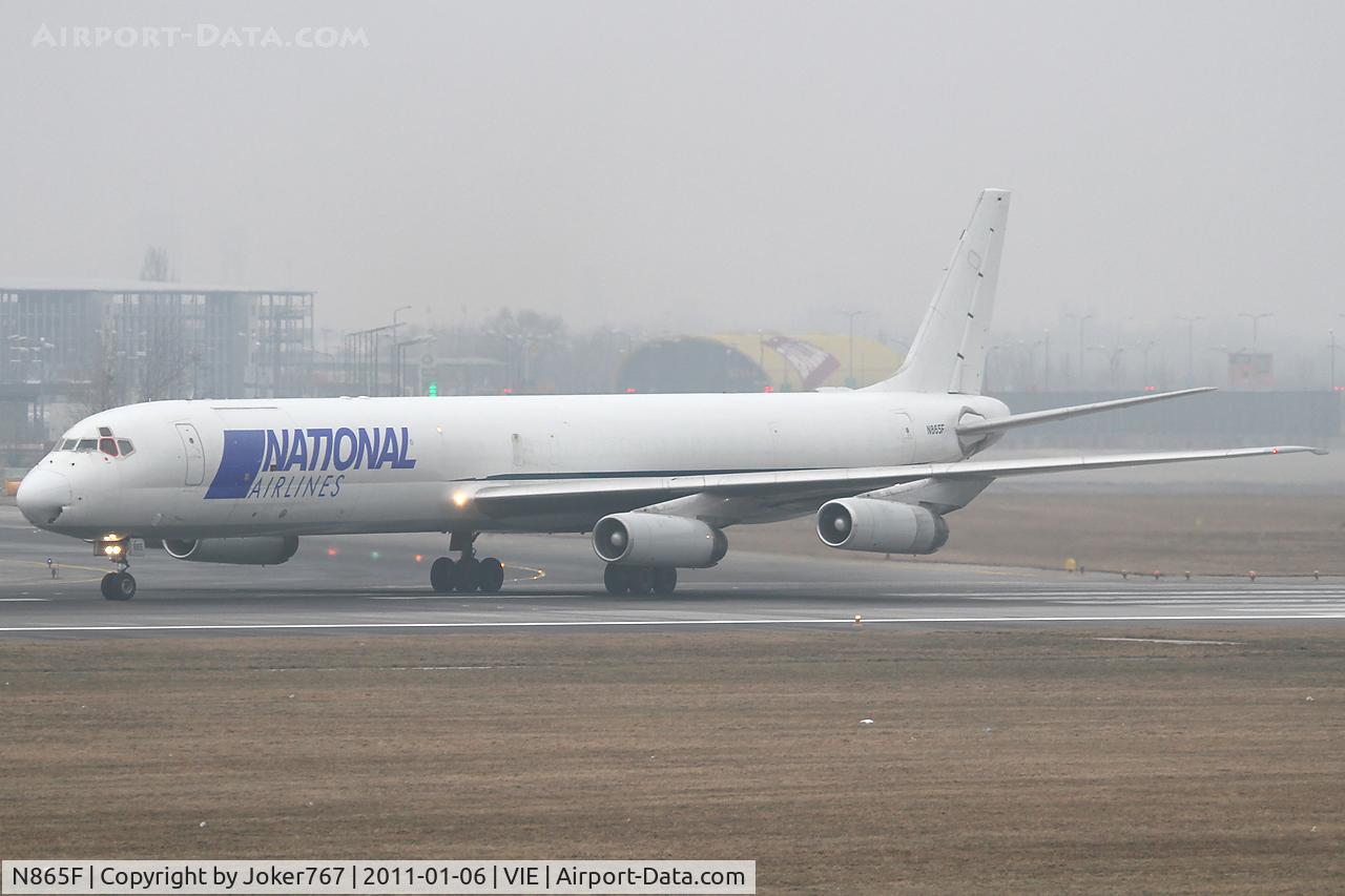 N865F, 1969 Douglas DC-8-63F C/N 46088, National Airways