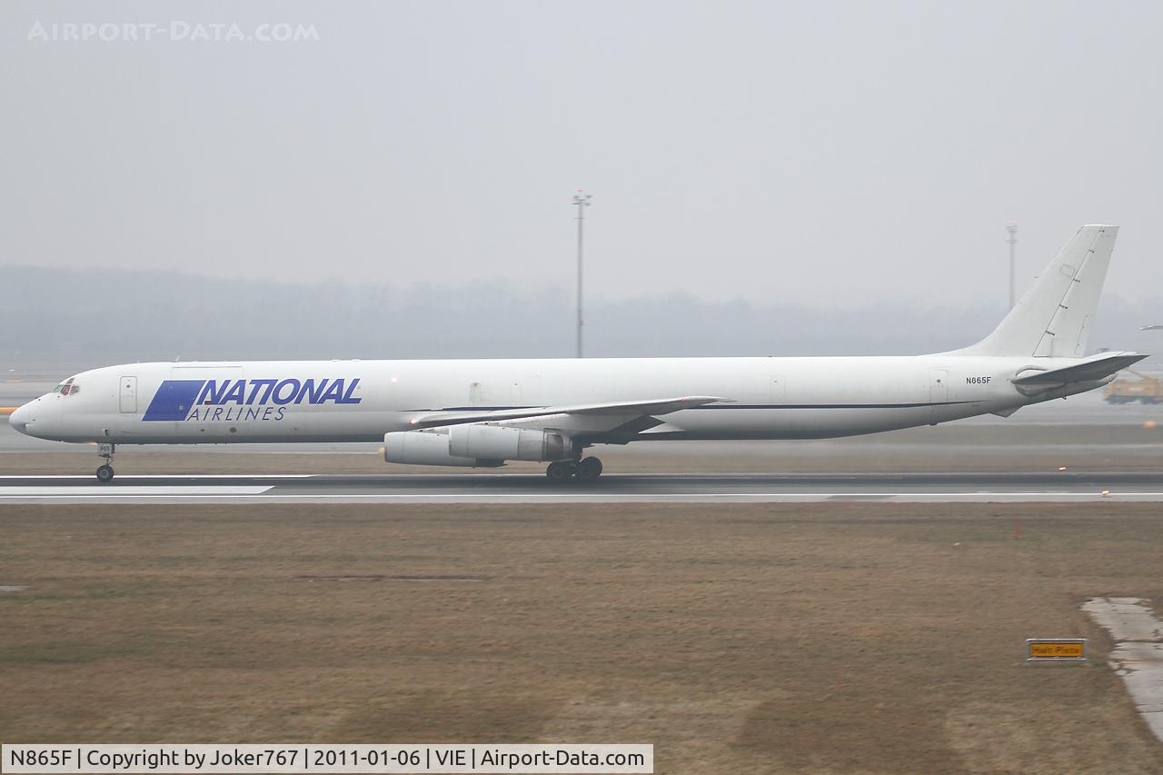 N865F, 1969 Douglas DC-8-63F C/N 46088, National Airways