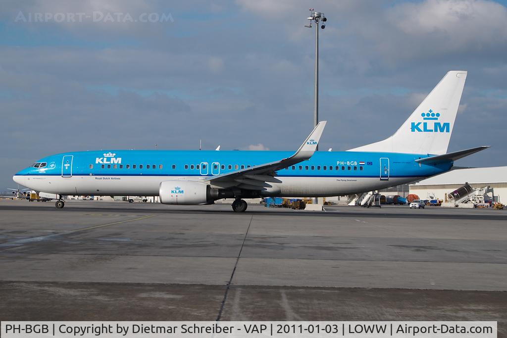 PH-BGB, 2008 Boeing 737-8K2 C/N 37594, KLM Boeing 737-800