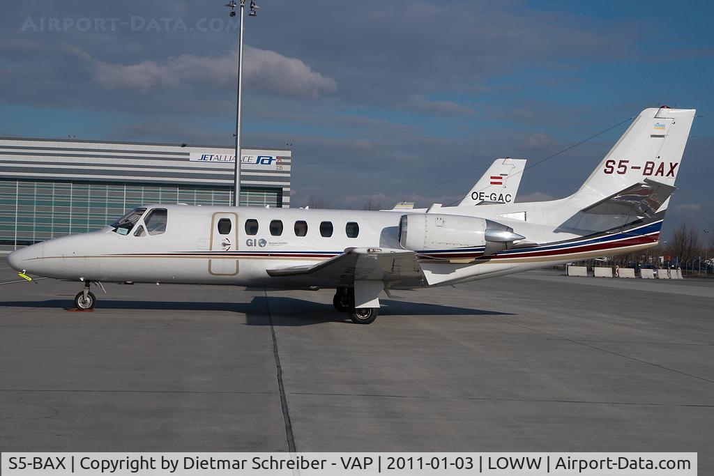 S5-BAX, 1985 Cessna S550 Citation IIS C/N S550-0028, Cessna 550