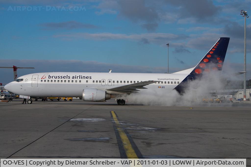 OO-VES, 1996 Boeing 737-43Q C/N 28493, Brussels Airlines Boeing 737-400