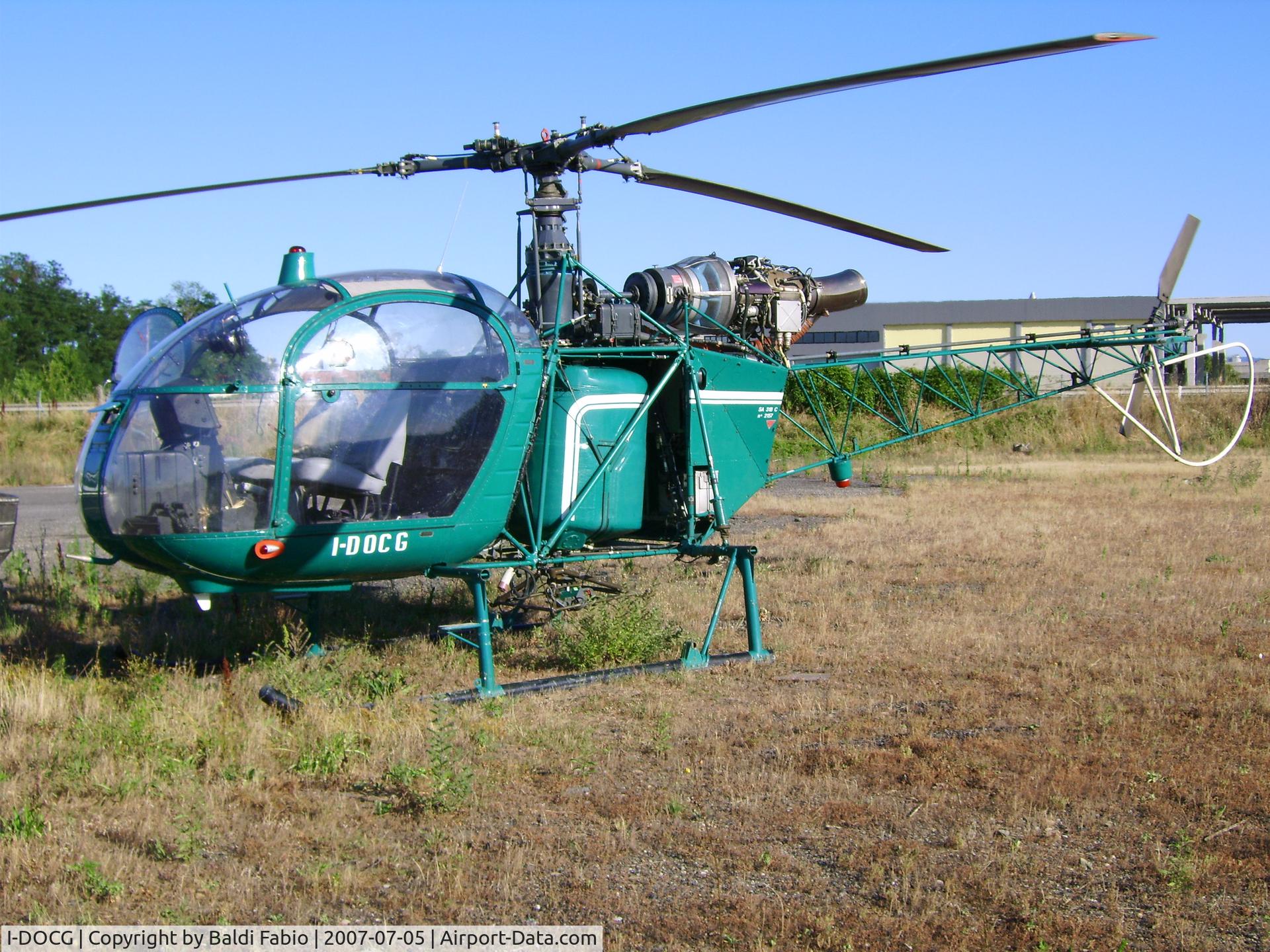 I-DOCG, Aerospatiale SA-318C Alouette II Astazou C/N 2157, Alouette II 318 c