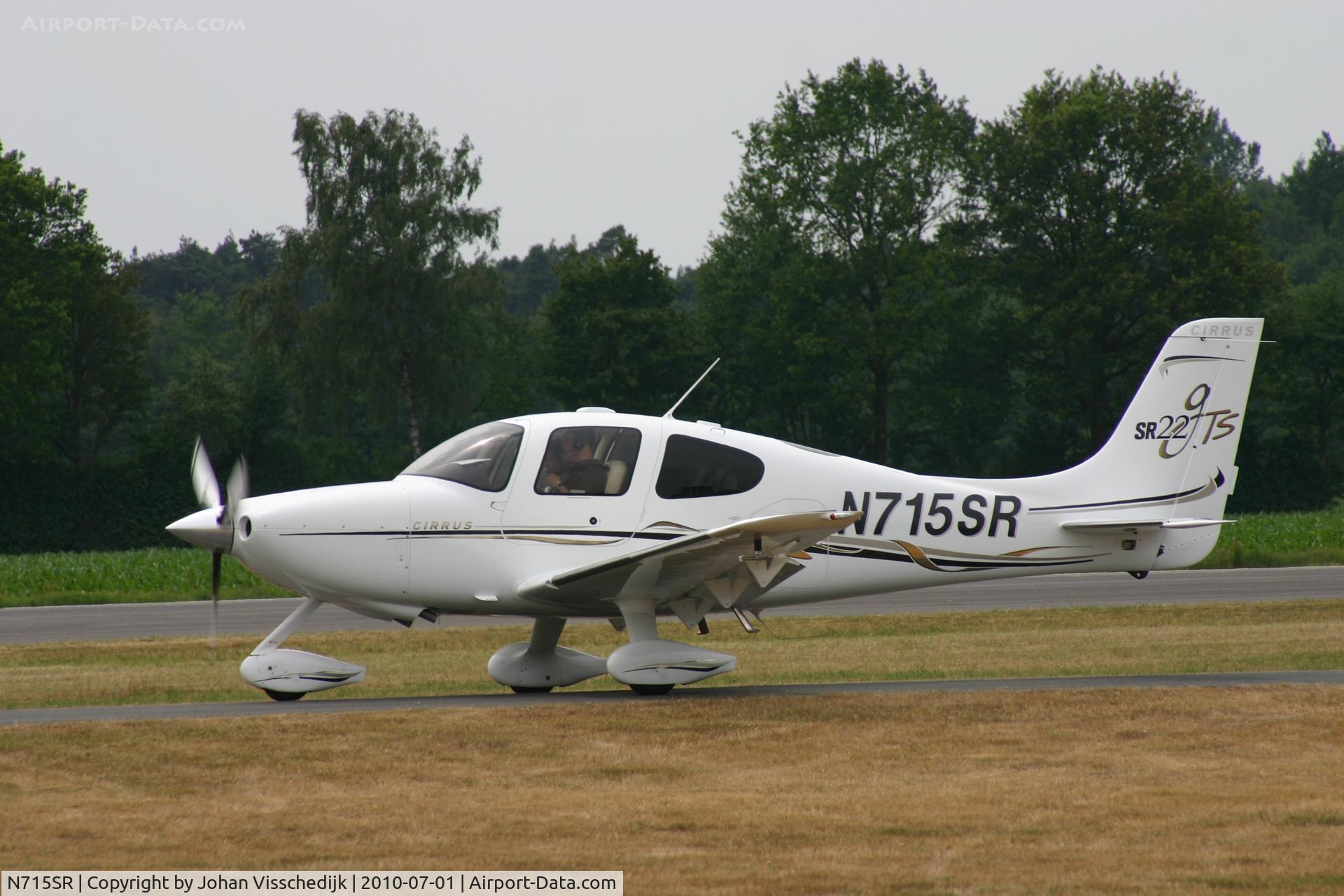 N715SR, 2006 Cirrus SR22 C/N 2284, Pictured at Flugplatz Stadtlohn - Vreden (EDLS)