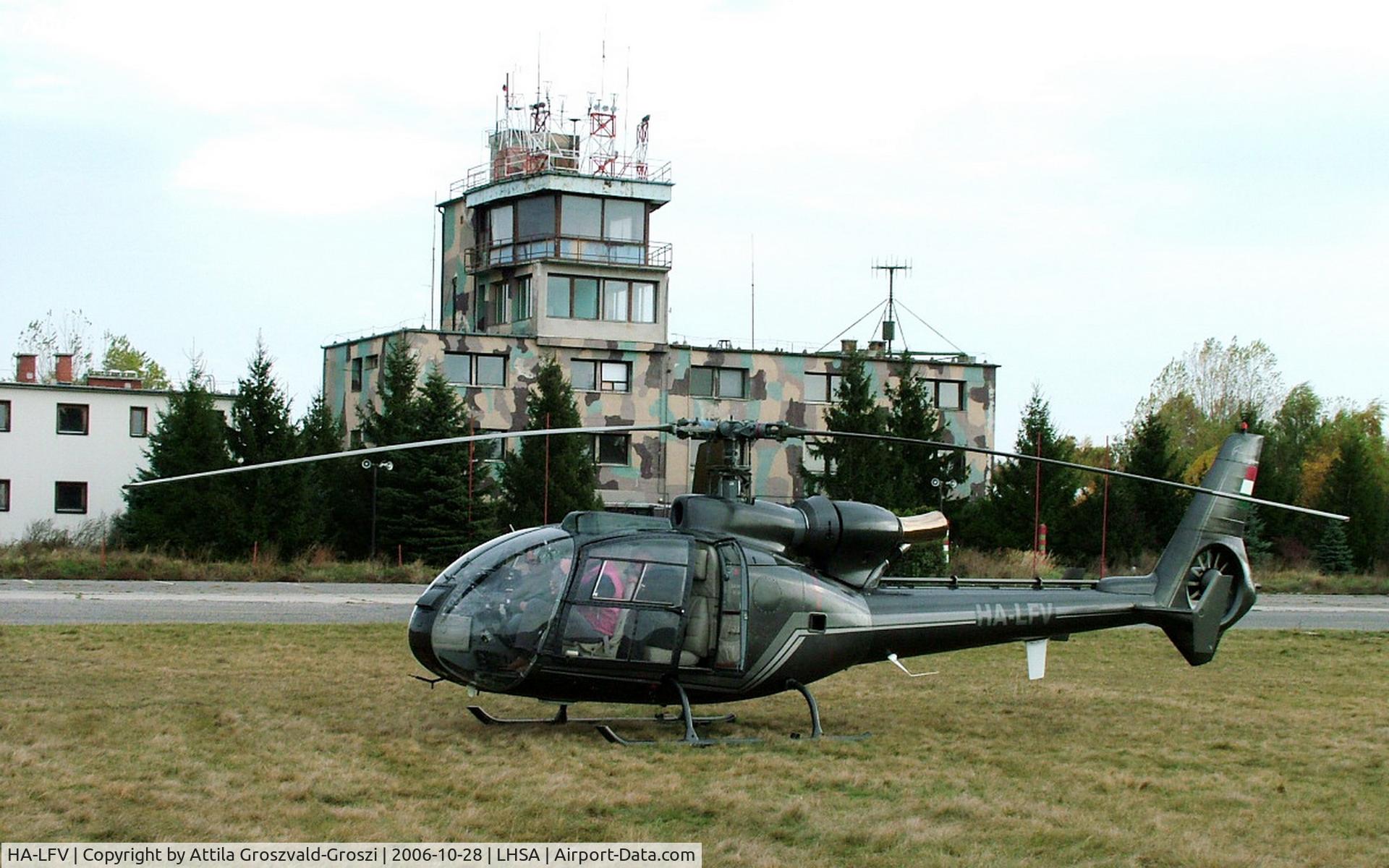 HA-LFV, 1984 Soko SA-341H Partizan C/N 084, Szentkirályszabadja Airport - Hungary